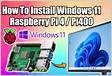 Windows 11 no Raspberry Pi 4 dá para brincar Revie
